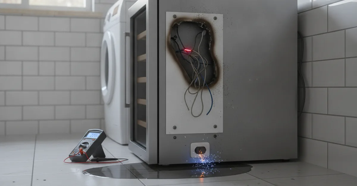 Descubra os riscos elétricos em adegas climatizadas, como fugas de corrente, choques no chassi e curtos-circuitos. Aprenda com um técnico e…